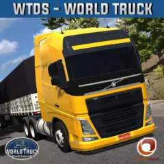 تحميل لعبة World Truck Driving Simulator مهكرة Apk للاندرويد اخر اصدار 2024 مجانا