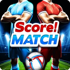 تنزيل لعبة سكور ماتش Score Match مهكرة APK للاندرويد اخر اصدار 2024 مجانا